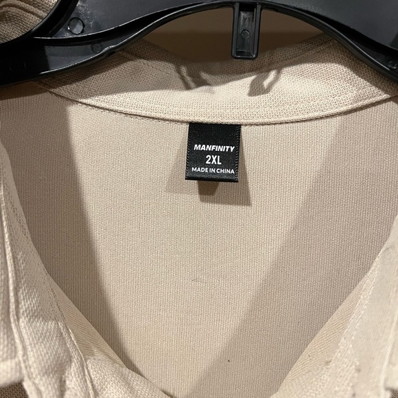 NFINITY Cream Polo Shirt Classic Comfort - Picture 3 of 5